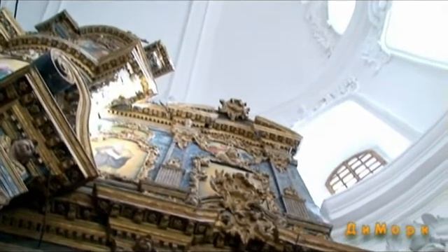 Козелец. Рождества-Богородичный собор. Интерьер смотреть онлайн