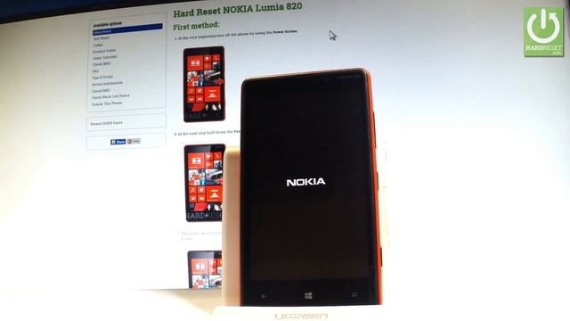 NOKIA Lumia 820 Hard Reset / Bypass Screen Lock / Restore смотреть онлайн