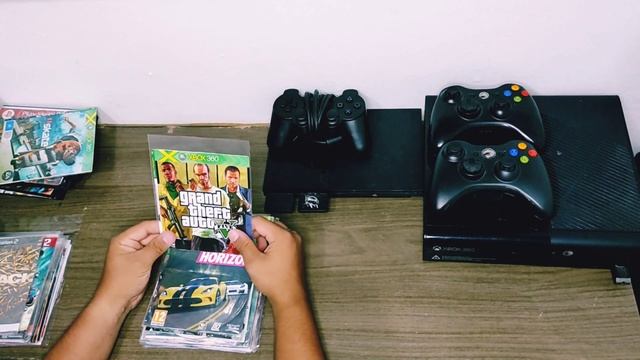 MINHA COLEÇÃO DE JOGOS DO XBOX 360 E PLAYSTATION 2 смотреть онлайн