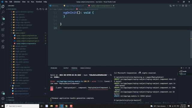 60. Replay Subject | Learn Replay Subject vs Behavior Subject - RxJS. смотреть онлайн