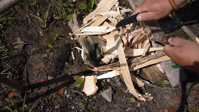 Уха. Рыба печеная .Нож CIMA . смотреть онлайн