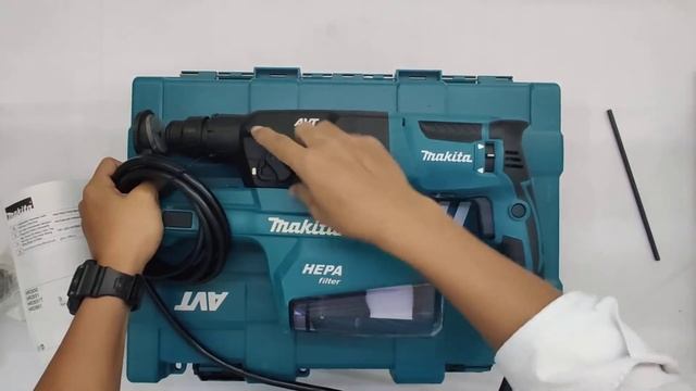 Unbox Makita HR2651 - Combination Hammer with Dust Extraction смотреть онлайн