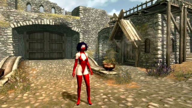 Skyrim (mods)  - Spotlight On: BBDrac's Skimpy Assassin Outfit