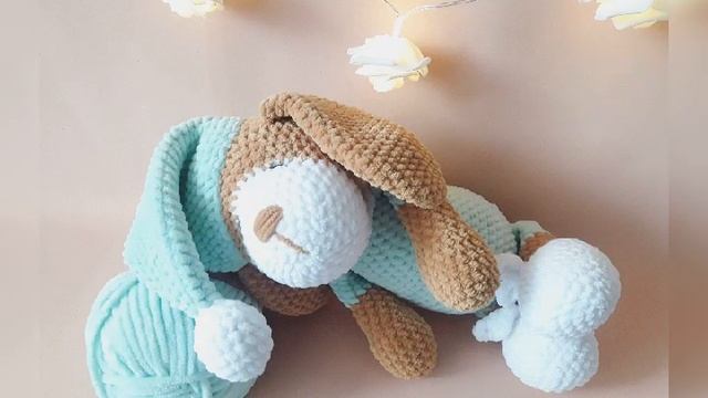 Собачка крючком ?Плюшевая собачка Соня ❤Связана по схеме Филипповой Ольги. смотреть онлайн