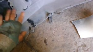шевроле авео ,колхозим оторванный бампер