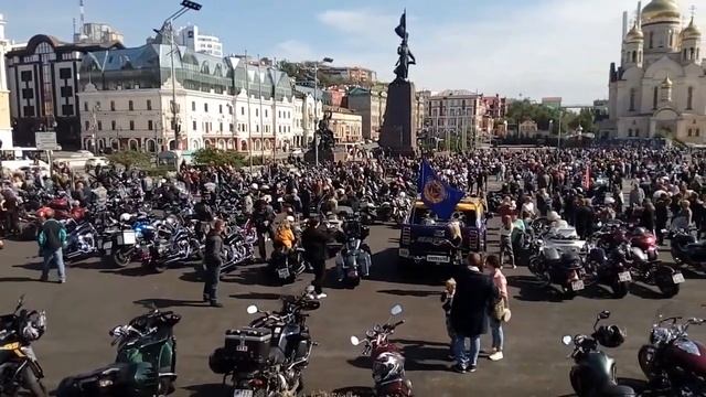 закрытие мото сезона, Владивосток 2 октября 2021 года смотреть онлайн