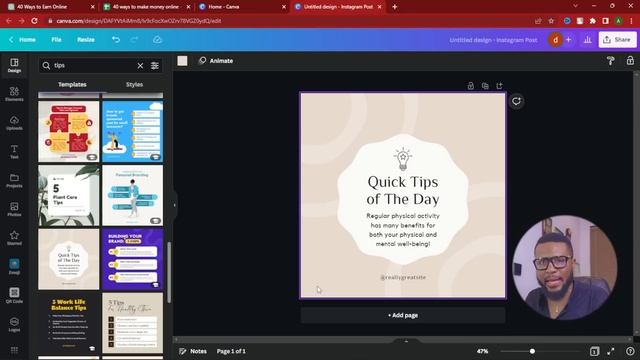 How to Create 40 Social Media Post Designs in 2mins Using ChatGPT and Canva AI смотреть онлайн