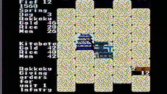 Nobunaga's Ambition - NES Gameplay смотреть онлайн