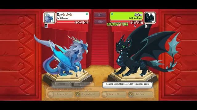 CASTLE ISLAND DRAGON CITY Battle 4 with Droconos Dragon смотреть онлайн