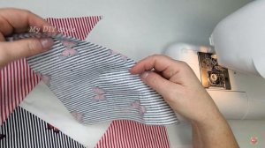 Простая и необычная техника шитья, которую легко повторить при шитье