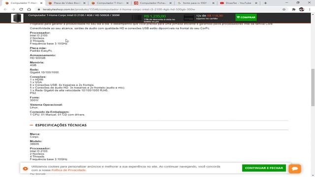 PC GAMER I3 R$ 1.200 | PC GAMER COM RYZEN 3 2200G R$ 2.100 смотреть онлайн