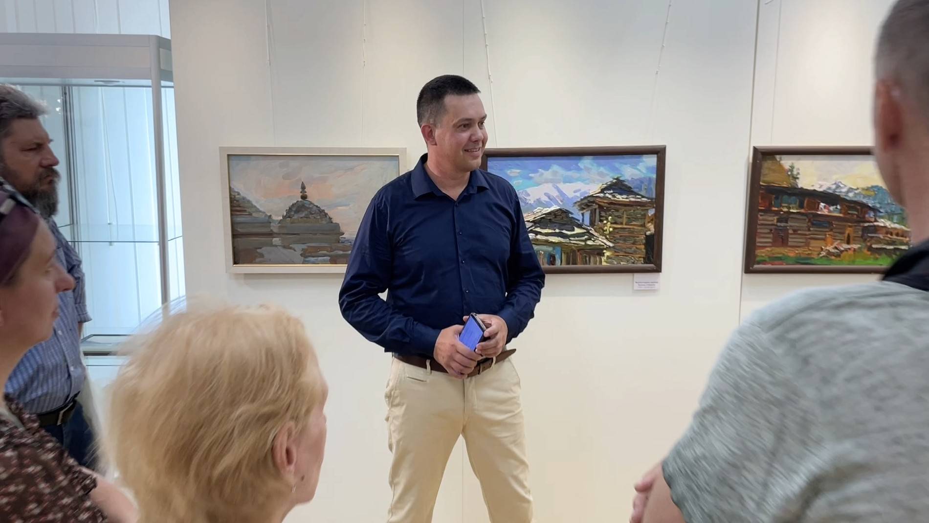 У ЧИСТОЙ ВОДЫ. Выставка живописи московского художника Александра Горячева в Музее. 2024 г. смотреть онлайн