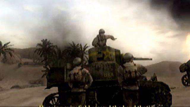 Call of Duty 2 BigRedOne PS2 - Desert Fox Part 1 смотреть онлайн
