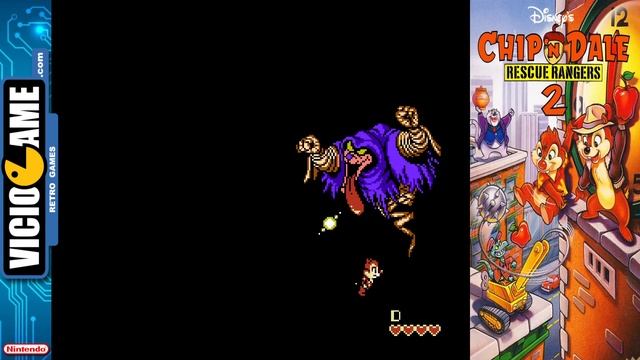 ? Chip 'n Dale 2 (Nintendo) Complete Gameplay смотреть онлайн