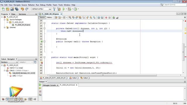 Tutoriel Java : Exploiter les pools de thread | video2brain.com смотреть онлайн