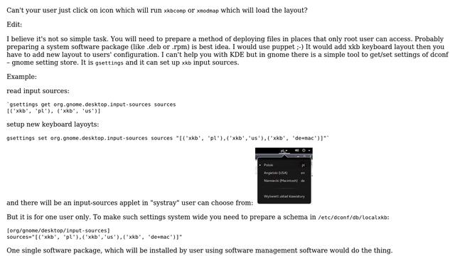 Unix & Linux: Programmatic way to install xkb keyboard layout (2 Solutions!!) смотреть онлайн