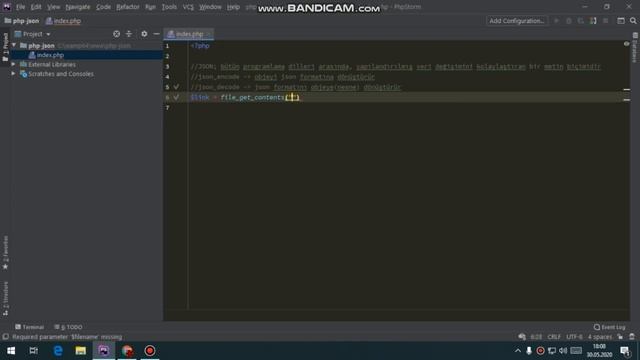 PHP | JSON KULLANIMI смотреть онлайн