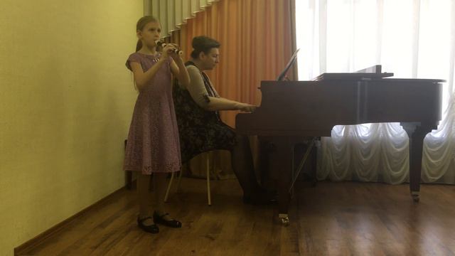 Ремнева Елизавета - Блокфлейта, 9 лет смотреть онлайн