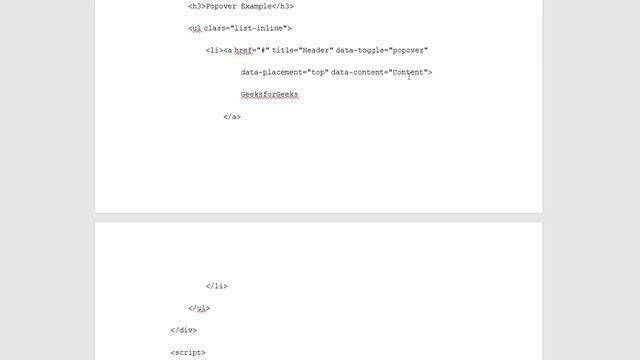 Bootstrap | Popovers смотреть онлайн