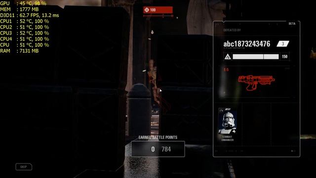 Star Wars Battlefront 2 OPEN BETA INTEL I3 3220, MSI GTX 1050, 8GB RAM смотреть онлайн