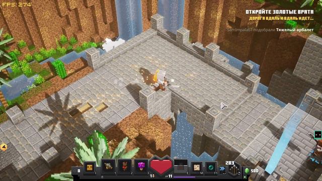 Прохождение Minecraft: Dungeons (COOP) часть 3 смотреть онлайн