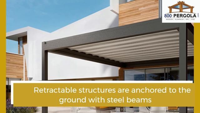 Retractable Pergola The best solution for for reliable outdoor protection смотреть онлайн