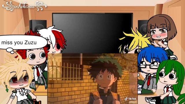 Class 1-A react to… || BakuDeku ??|| Married AU || Drama~ || Mean Uraraka AU || смотреть онлайн