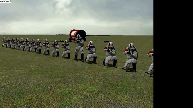 Gmod, Mexican wave combine смотреть онлайн