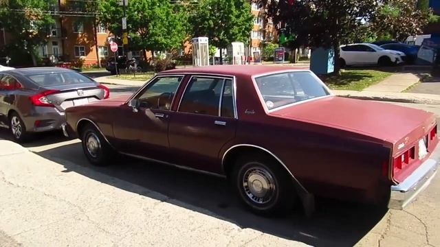 AN EARLY 80S CHEVY IMPALA SEEN IN MONTREAL JUNE 2020 смотреть онлайн
