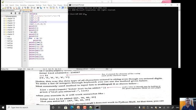 Python class X1 chapter 11 List Manipulation ( Creating and Accessing Lists ) смотреть онлайн
