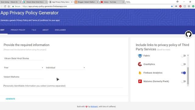 Privacy Policy for Android App | Privacy Policy Generator for Apps | Google Play Store App смотреть онлайн