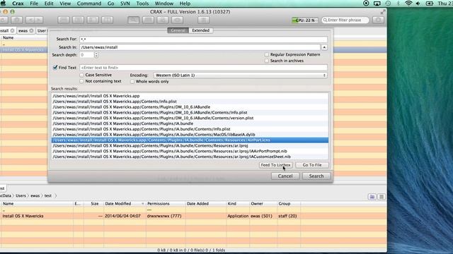 Total Commander For Mac OS X - CRAX Commander