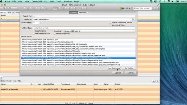 Total Commander for Mac OS X - CRAX Commander