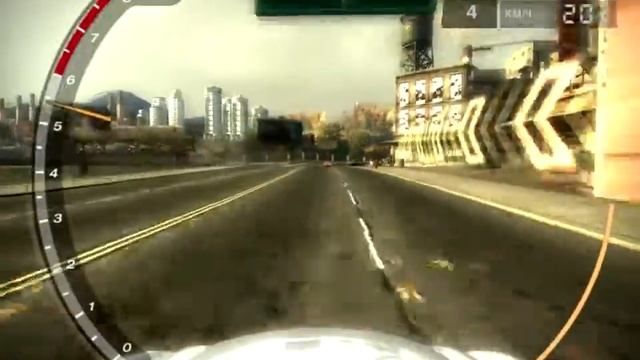 NFS Most Wanted (2005) - Mercedes-Benz SL500 (Серийная) - Угол Набережной и Бейшор (Дрэг-рейсинг) смотреть онлайн