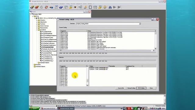 Отключение лямбда регулирования и включение регулировки CO ML500 w163 ME2.8 Vediamo 4.2.2 смотреть онлайн