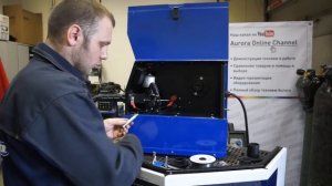 Установка маленькой бобины проволоки на Сварочный Aurora PRO OVERMAN 160 180 200 и SPEEDWAY 175