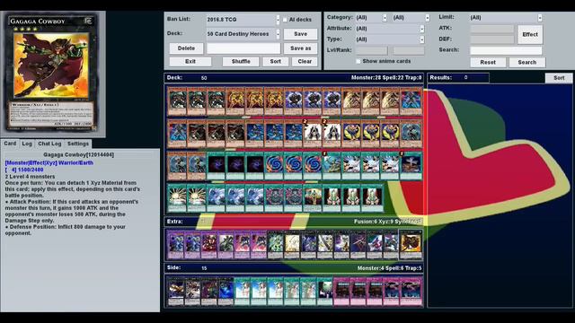 50 Card Destiny Heroes - What a Deck Profile! - December 2016 смотреть онлайн