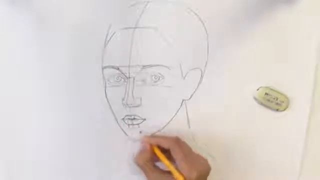 Урок рисования•• учимся рисовать голову смотреть онлайн