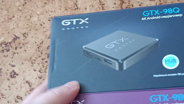 ТВ бокс Geotex GTX-98Q. 4K Android медиаплеер