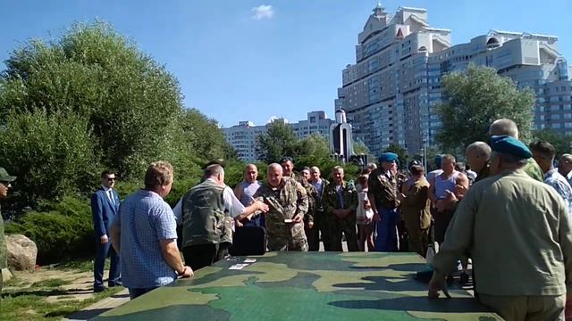 Награждение День ВДВ Минск Остров Мужества и Скорби смотреть онлайн