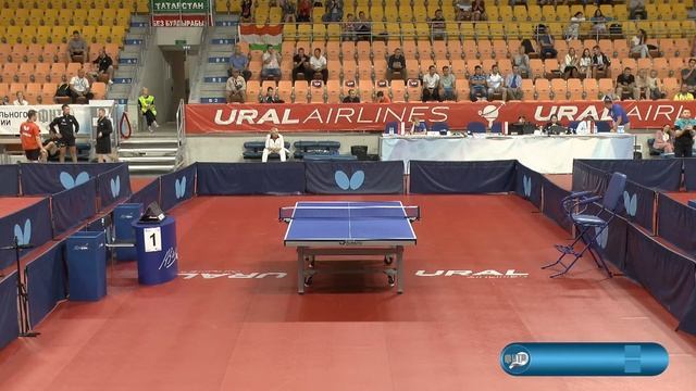 Ural Airlines TOP-16 Table Tennis Masters. 1/4 финала +. встречи за 5-8 места. Стол 1