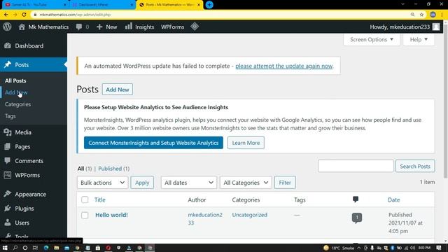 Wordpress dashboard tutorial 2022 in hindi смотреть онлайн