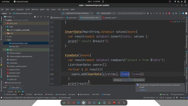 Flutter Tutorial - SQL Database Storage Using Sqlite & Sqflite CRUD | Android & iOS смотреть онлайн
