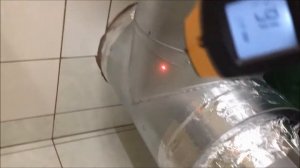 Теплообменник  приточки гаража дизельной пушкой 15 кв