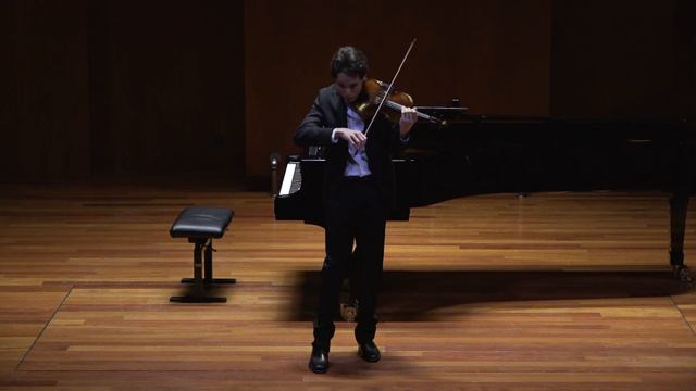 SCHUBERT/ERNST: Der Erlkönig • Javier Comesaña • Jascha Heifetz Competition for Violinists смотреть онлайн