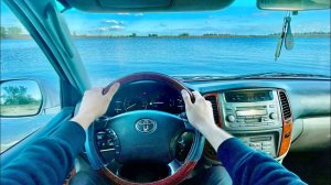 Toyota Land Cruiser 100 тест драйв от первого лица