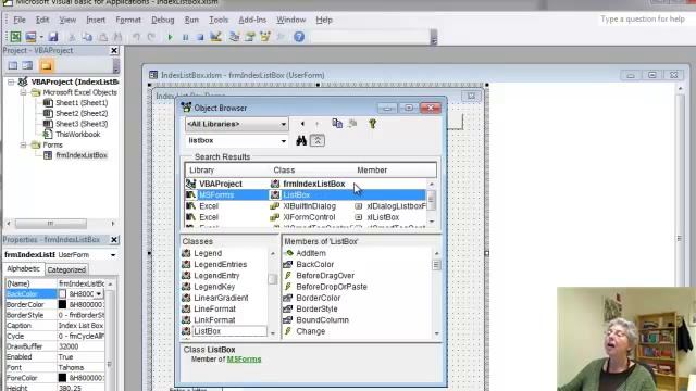 The Object Browser in Excel смотреть онлайн