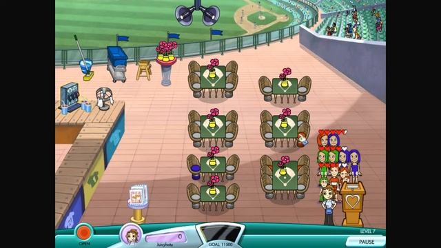 Diner Dash: Hometown Hero - Gameplay Part 7 (Level 6 to 7) Diner at Homerun Park смотреть онлайн