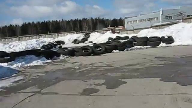 Лед, снег, вода и бетон. Картинг onboard! смотреть онлайн