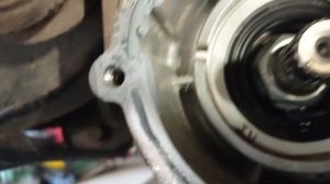 снимаем магнитную муфту Renault Duster часть 3